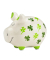 Spardose Schwein (klein) 10041956 , "Kleeblatt ~Aufdruck|ohne|#~"